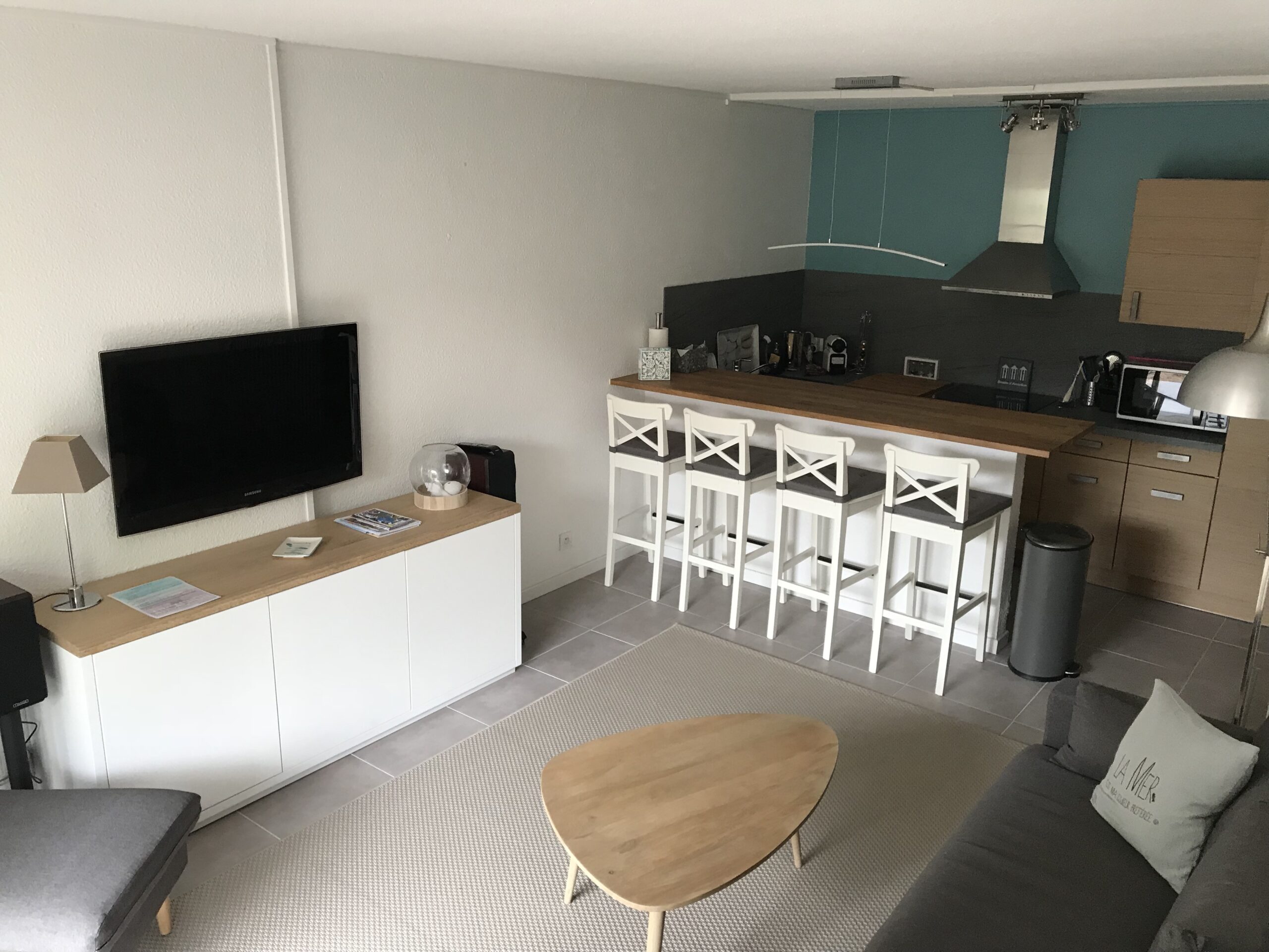 Le séjour de l'appartement JavaPax